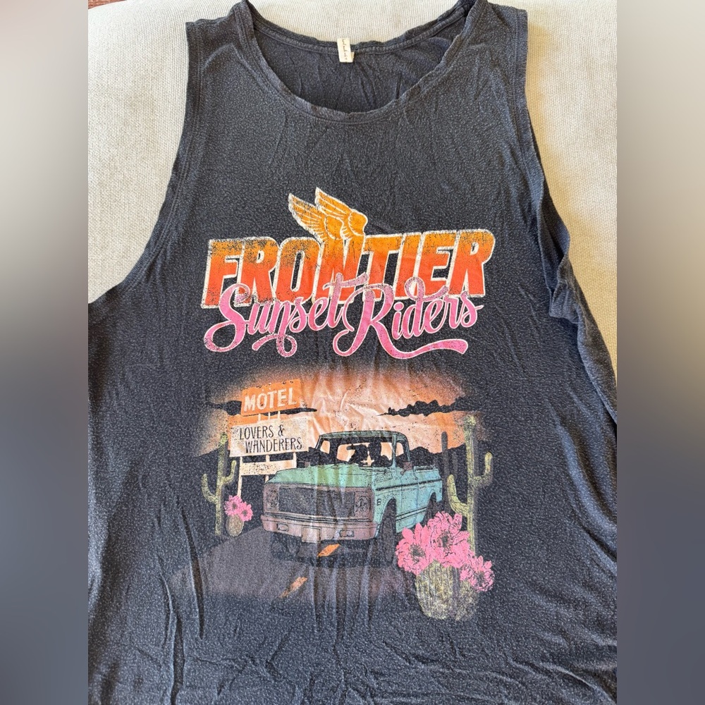Spell and the Gypsy Collective Sunset Riders singlet - Picture 1 of 2